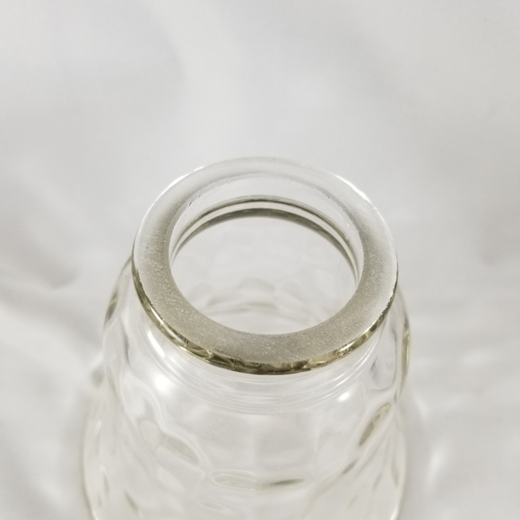 Hammered Clear Glass Light Shade Bell Chandelier C - Picture 5 of 11